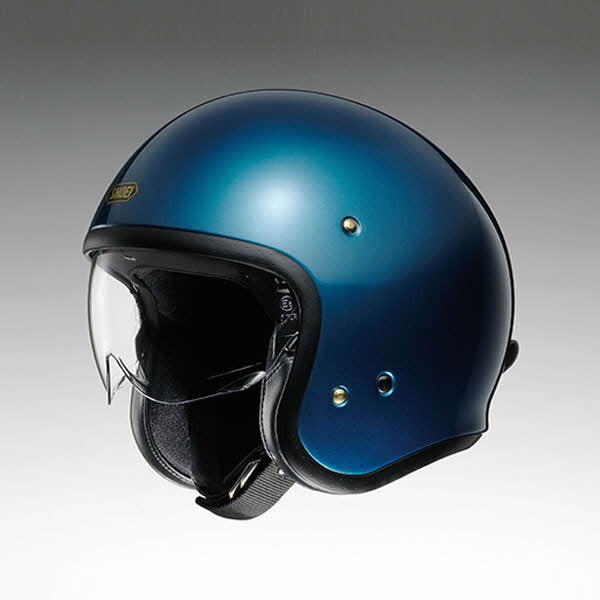 SHOEI J.O LAGUNA BLUE 쇼에이 오픈페이스 헬멧