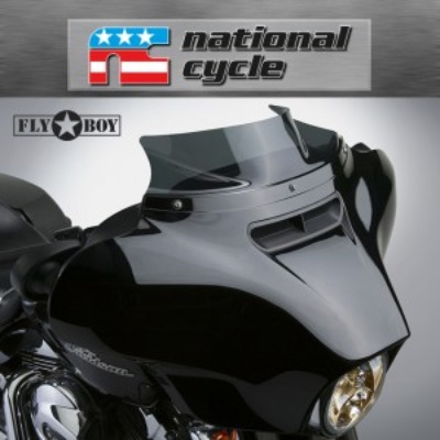 네셔널싸이클(Nationalcycle) Harley Davidson(할리 데이비슨) Touring(FLHT, FLHX) &#039;14~&#039;21 Fly Boy™ Replacement Screen - Dark Gray, 95% Tint (플라이 보이 리플레이스먼트 스크린 - 다크 그레이) N27410