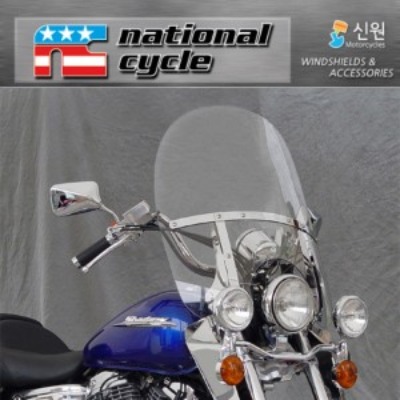네셔널싸이클(Nationalcycle) HONDA(혼다) VT1100C2 (샤도우1100 클래식) SwitchBlade® 2-Up® Windshield(스위치 블레이드 윈드쉴드) N21101 세트