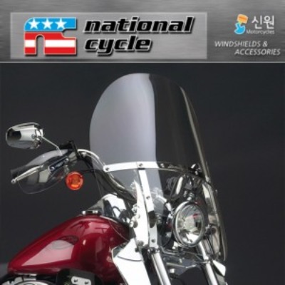 네셔널싸이클(Nationalcycle) HARLEY-DAVIDSON(할리데이비슨) FXDWG 와이드 글라이드SwitchBlade® 2-Up® Windshield(스위치 블레이드 윈드쉴드) N21119 세트