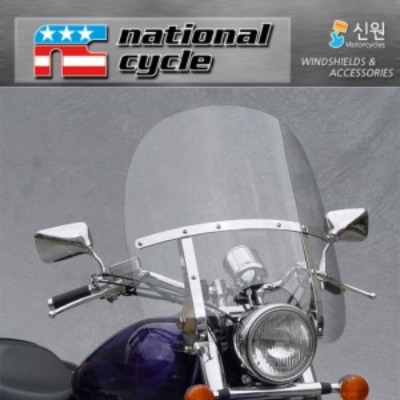 네셔널싸이클(Nationalcycle) HONDA(혼다) VT1100 Sabre (샤도우1100) SwitchBlade® 2-Up® Windshield(스위치 블레이드 윈드쉴드) N21103 세트