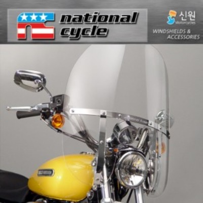 네셔널싸이클(Nationalcycle) HARLEY-DAVIDSON(할리데이비슨) XL 스포스터 SwitchBlade® 2-Up® Windshield(스위치 블레이드 윈드쉴드) N21117A 세트