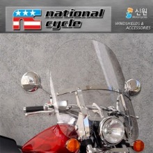네셔널싸이클(Nationalcycle) HONDA(혼다) &#039;02~&#039;07 VT750 Spirit (샤도우750) SwitchBlade® 2-Up® Windshield(스위치 블레이드 윈드쉴드) N21101 세트