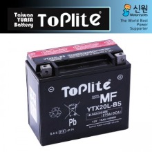 TOPLITE 톱라이트 대만 유아사 밧데리(배터리) YTX20L-BS(TOPLITE)