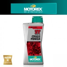 MOTOREX 모토렉스 2싸이클(2T) 100%합성 오프로드 엔진오일 CROSS POWER 2T - X BOTTLE(크로스 파워 2T) 1L