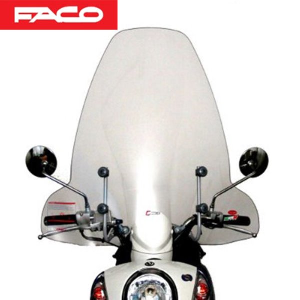 [FACO] 파코 SYM 미오 MIO 50-100 전용 오토바이 롱 스크린 23001