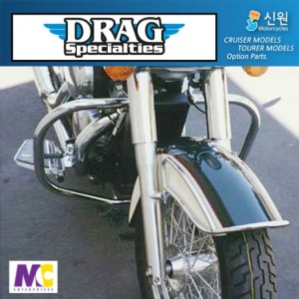 DragSpecialties 드래그스페셜 혼다 샤도우750/400 에이스 엔진가드 MC10009(1000-9)