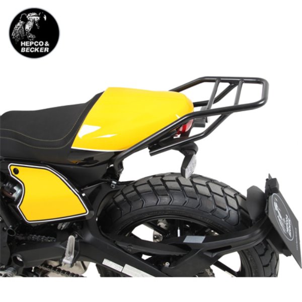 [햅코앤베커] Ducati Scrambler 800 19- 오토바이 튜브 리어랙 블랙 6547593 01 01