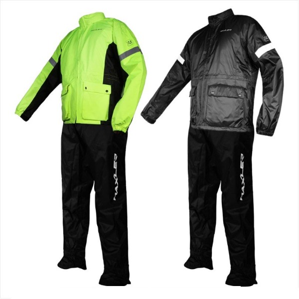 맥슬러 우비세트 (방수 바람막이 자켓+팬츠) 레인웨어 비옷