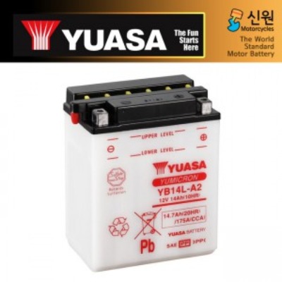 YUASA 유아사 USA 밧데리(배터리) YB14L-A2(YUASA)