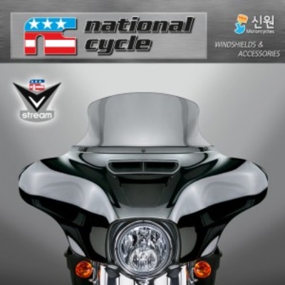 네셔널싸이클(Nationalcycle) Harley Davidson(할리 데이비슨) Touring(FLHT, FLHX) &#039;14~&#039;21 VStream® Windscreen(브이스트림 윈드스크린) N20409