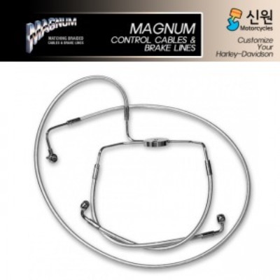 Magnum 매그넘 할리 데이비슨 로워 브레이크 호스 ABS FL 시리즈 37010
