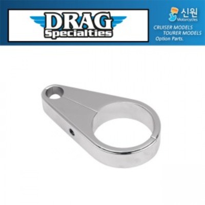 DragSpecialties 드래그스페셜 크롬 케이블 클램프 1+1/2 인치 0658-0030