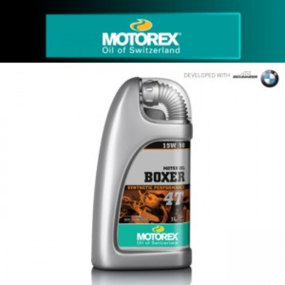 MOTOREX 모토렉스 4싸이클(4T) BMW 박서 엔진오일 BOXER 4T(박서 4T)(15W/50) 1L