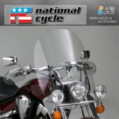 네셔널싸이클(Nationalcycle) HONDA(혼다) VT1300CS SwitchBlade® 2-Up® Windshield(스위치 블레이드 윈드쉴드) N21109 세트