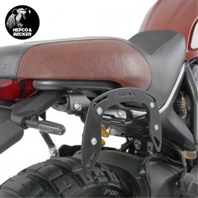 [햅코앤베커] Ducati Scrambler 전용 LEGACY 오토바이 사이드 브라켓 6357530 00 01