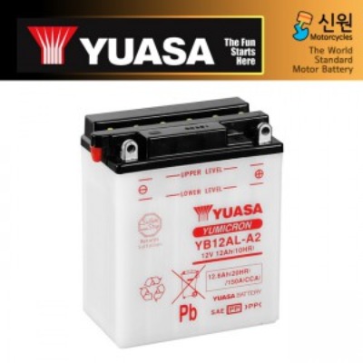 YUASA 유아사 USA 밧데리(배터리) YB12AL-A2(YUASA)