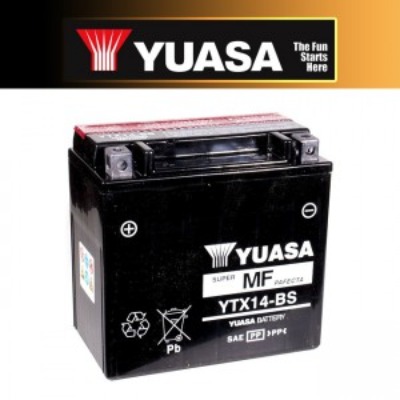 YUASA 유아사 INDONESIA 밧데리(배터리) YTX14-BS(YUASA)