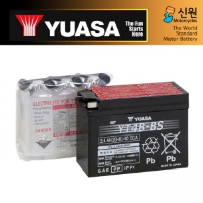 YUASA 유아사 JAPAN 밧데리(배터리) YT4B-BS(YUASA)