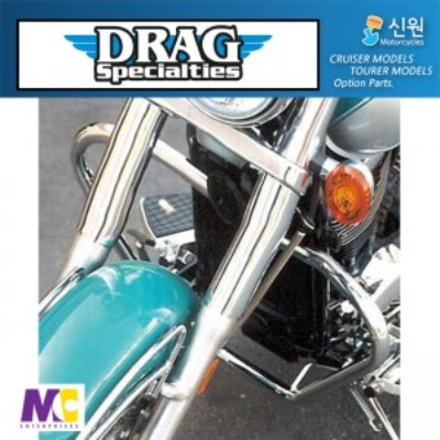 DragSpecialties 드래그스페셜 가와사키 발칸800클래식 엔진가드 MC100040(1000-40)