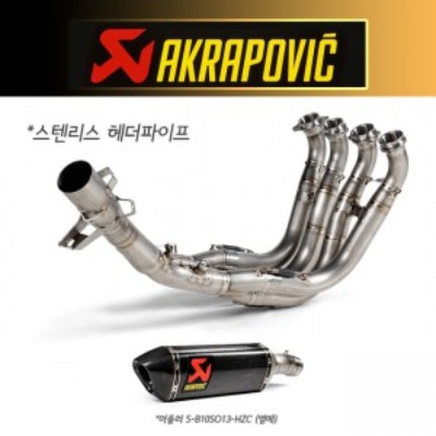 Akrapovic 아크라포빅 S1000XR &#039;20~&#039;22 머플러 Header Pipe (Stainless Steel) E-B10R8