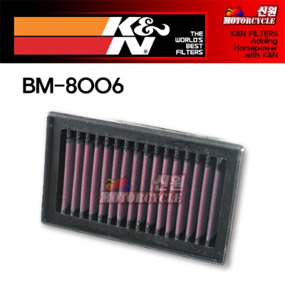K&amp;N 케이엔엔 BMW 에어크리너 BM-8006