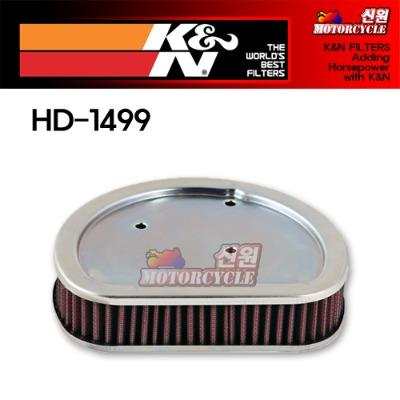 K&amp;N 케이엔엔 할리 에어크리너 HD-1499