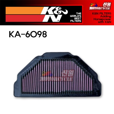 K&amp;N 케이엔엔 가와사키 에어크리너 KA-6098