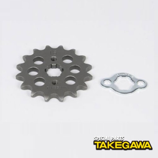 TAKEGAWA 타케가와 스틸 드라이브 스프로켓 16T 02-05-051