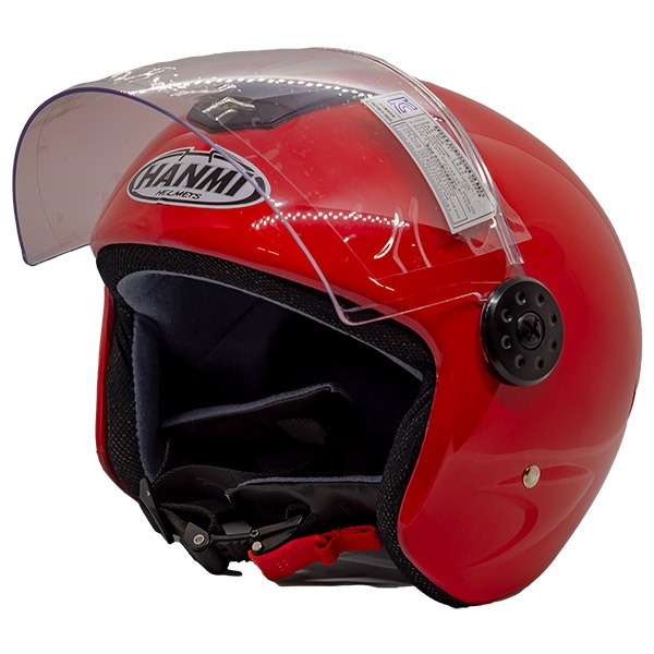 한미 세타모 레드 오토바이 스쿠터 가성비 헬멧