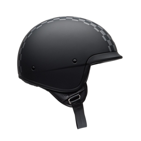 BELL  SCOUT AIR CHECK MATT BLACK/WHITE 반모 헬멧