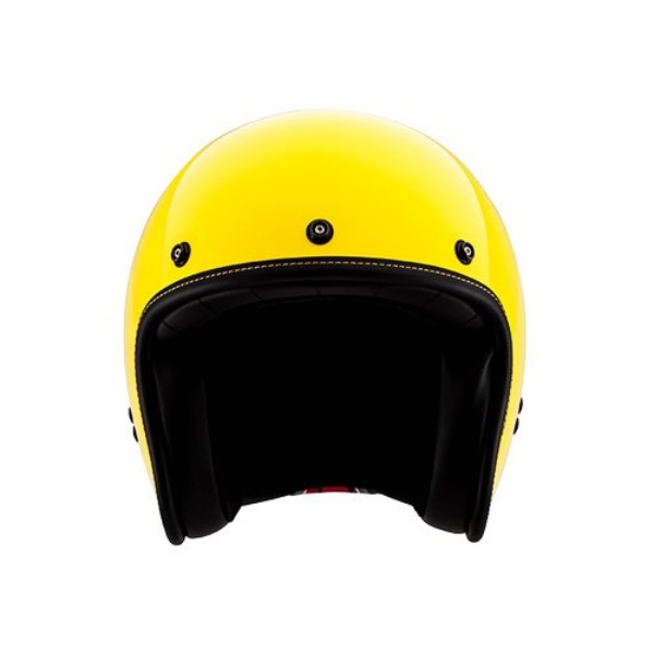 SOL AO-1 레몬 옐로우 오토바이 헬멧 오픈페이스