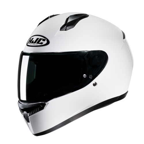 HJC 홍진 C10 화이트 오토바이 바이크 풀페이스 헬멧