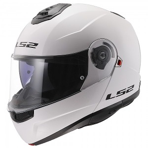 LS2 FF908 STROBE II SOLID WHITE 오토바이 풀페이스 헬멧 화이트