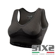 SIX2 식스투 RG2 (스포츠 브라) 이너웨어 기능성 오토바이의류 카본섬유 카본웨어