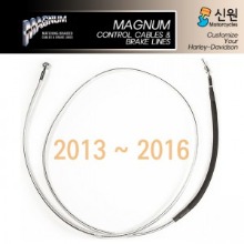 Magnum 매그넘 할리 데이비슨 유압클러치 케이블 193cm(180° 10mm) 31476