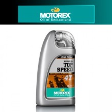 MOTOREX 모토렉스 4싸이클(4T) 부분합성 엔진오일 TOP SPEED 4T(탑 스피드 4T)(15W/50) 1L