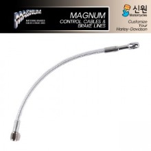 Magnum 매그넘 할리 데이비슨 어퍼 브레이크 호스 58.4cm(180° 10mm) 37623