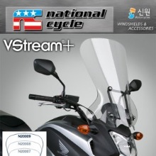 네셔널싸이클(Nationalcycle) HONDA(혼다) NC700X/NC750X &#039;12~&#039;15 VStream® Touring Windscreen Clear(투어링 윈드스크린 클리어) N20009