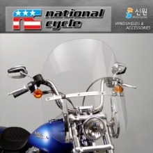 네셔널싸이클(Nationalcycle) HARLEY-DAVIDSON(할리데이비슨) FX 다이나 SwitchBlade® 2-Up® Windshield(스위치 블레이드 윈드쉴드) N21131A(구:N21131) 세트