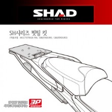 SHAD(샤드) 탑케이스 핏팅 킷 MULTISTRADA 950 17~21, 1200/ENDURO 16~21, 1260/ENDURO 18~21 D0ML17ST