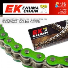 Enuma Chain EK체인 530 Quadra-X-Ring 체인 530MVXZ2-120L-그린