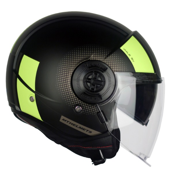 MT VIALE SV 비알레 팬텀 옐로우 오픈페이스 헬멧