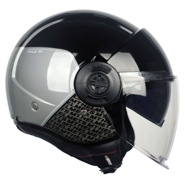MT VIALE SV 비알레 브레이크 블랙 오픈페이스 헬멧