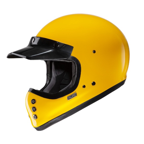 HJC 홍진 V60 딥 옐로우 클래식 풀페이스 헬멧 바이크